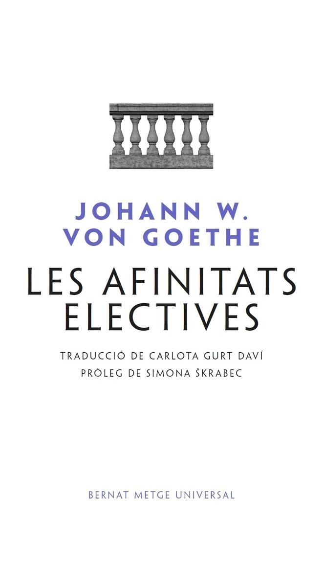 AFINITATS ELECTIVES, LES | 9788498594041 | VON GOETHE, JOHANN WOLFGANG | Llibreria La Gralla | Llibreria online de Granollers