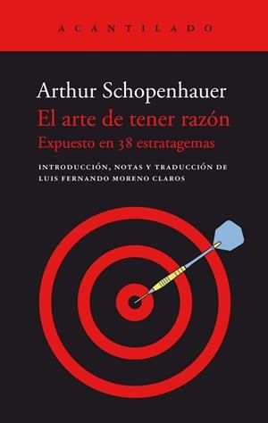 ARTE DE TENER RAZÓN, EL | 9788419036377 | SCHOPENHAUER, ARTHUR | Llibreria La Gralla | Llibreria online de Granollers
