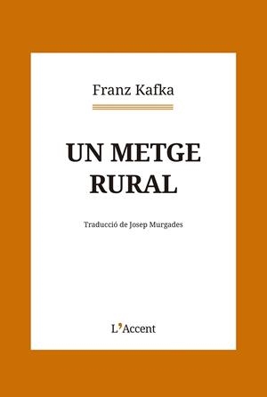 METGE RURAL, UN | 9788418680281 | KAFKA, FRANZ | Llibreria La Gralla | Librería online de Granollers