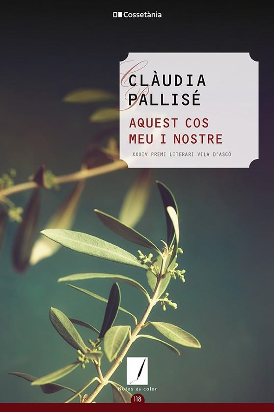 AQUEST COS MEU I NOSTRE | 9788413562469 | PALLISÉ PERELLÓ, CLÀUDIA | Llibreria La Gralla | Librería online de Granollers