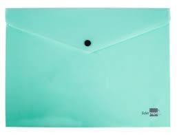 CARPETA PLASTIC VERD PASTEL | 8423473112889 | 11288 | Llibreria La Gralla | Llibreria online de Granollers