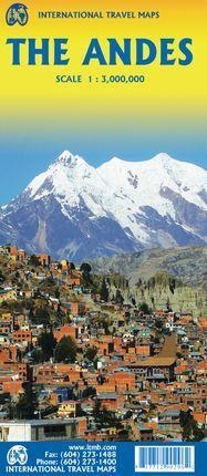 ANDES INTERNATIONAL TRAVEL MAP 2023 | 9781771290296 | ITMB | Llibreria La Gralla | Llibreria online de Granollers