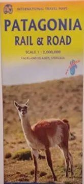 PATAGONIA. RAIL AND ROAD INTERNATIONAL TRAVEL MAP 2023 | 9781771296281 | ITMB | Llibreria La Gralla | Llibreria online de Granollers
