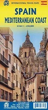 SPAIN MEDITERRANEAN COAST. INTERNATIONAL TRAVEL MAP 2023 | 9781771297318 | ITMB | Llibreria La Gralla | Librería online de Granollers