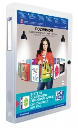 CAIXA DE PROJECTES DE 4 CM A4  PLASTIC TRANSPARENT | 3045050079337 | 100200142 | Llibreria La Gralla | Librería online de Granollers