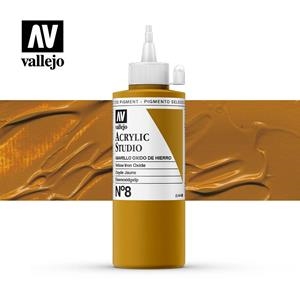 ACRÍLIC STUDIO VALLEJO 200ML 8-OXID FERRO | VAL220088 | 22008 | Llibreria La Gralla | Librería online de Granollers