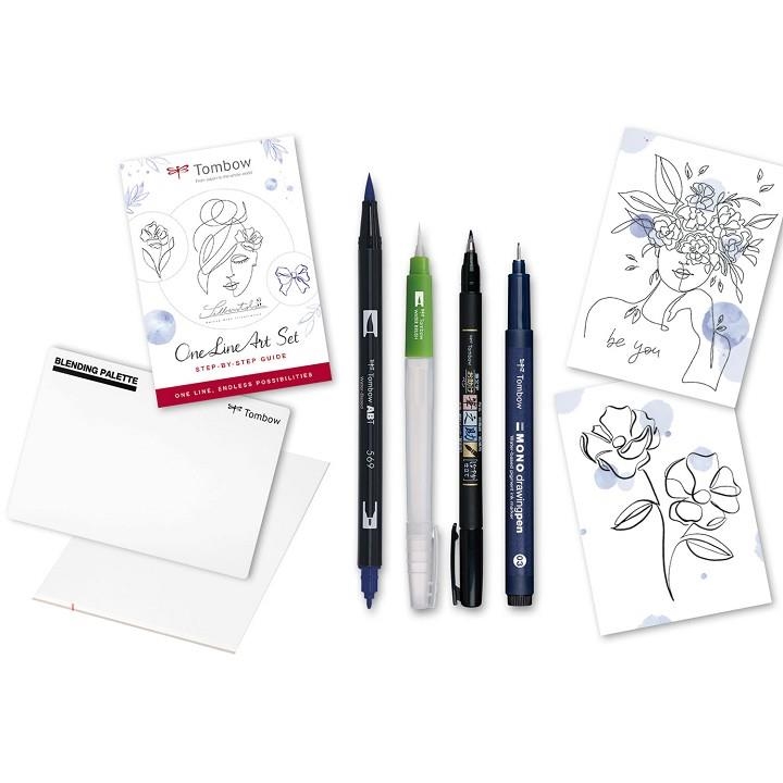 SET ONE LINE ART TOMBOW | 4003198143685 | 001162 | Llibreria La Gralla | Llibreria online de Granollers
