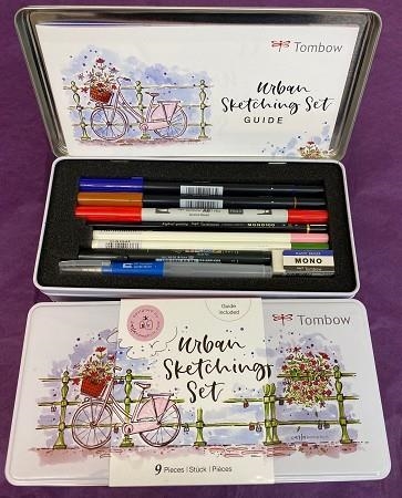 SET URBAN SKETCHING TOMBOW CAIXA METAL·LICA | 4003198143661 | 001161 | Llibreria La Gralla | Librería online de Granollers