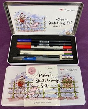 SET URBAN SKETCHING TOMBOW CAIXA METAL·LICA | 4003198143661 | 001161 | Llibreria La Gralla | Llibreria online de Granollers