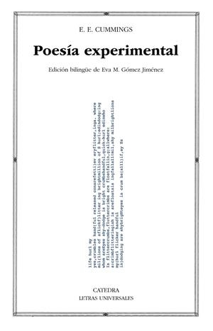 POESÍA EXPERIMENTAL | 9788437645698 | CUMMINGS, E.E. | Llibreria La Gralla | Librería online de Granollers