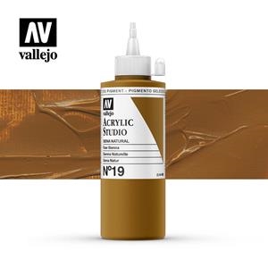 ACRILIC STUDIO VALLEJO 200ML 19-SIENA NATURAL | VAL220194 | 220194 | Llibreria La Gralla | Librería online de Granollers