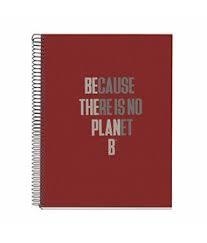 LLIBRETA NBOOK A4 ECOALF VERMELLA | 8422593061442 | MQRMR6144 | Llibreria La Gralla | Librería online de Granollers