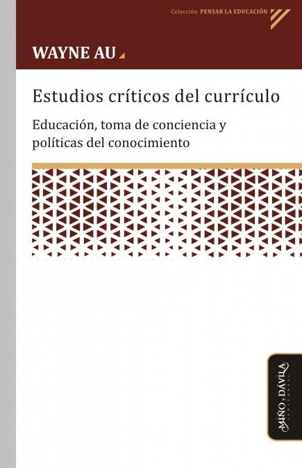 ESTUDIOS CRÍTICOS DEL CURRÍCULO | 9788418095269 | AU, WAYNE | Llibreria La Gralla | Librería online de Granollers