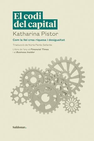 CODI DEL CAPITAL, EL | 9788419571090 | PISTOR, KATHARINA | Llibreria La Gralla | Llibreria online de Granollers