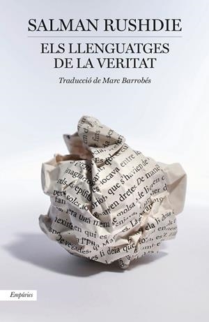 LLENGUATGES DE LA VERITAT, ELS | 9788418833823 | RUSHDIE, SALMAN | Llibreria La Gralla | Librería online de Granollers
