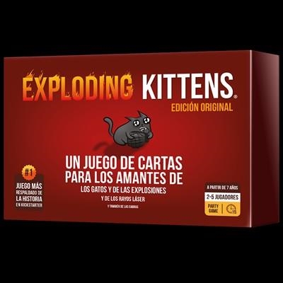 EXPLODING KITTENS. EDICION ORIGINAL | 8100830403568 | INMAN, MATTHEW / SMALL, SHANE / LEE, ELAN | Llibreria La Gralla | Llibreria online de Granollers