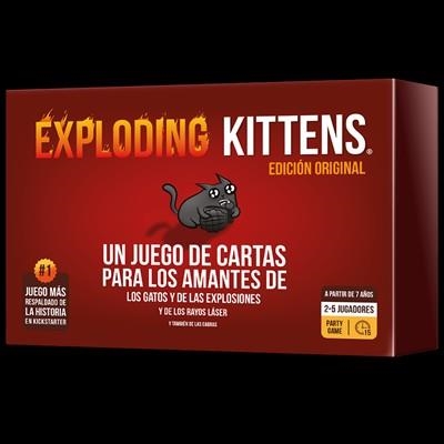EXPLODING KITTENS. EDICION ORIGINAL | 8100830403568 | INMAN, MATTHEW / SMALL, SHANE / LEE, ELAN | Llibreria La Gralla | Librería online de Granollers