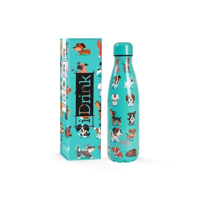 AMPOLLA TERMICA IDRINK 500ML DOGS | 8059037070823 | TITID0443 | Llibreria La Gralla | Librería online de Granollers