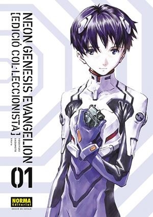 NEON GENESIS EVANGELION 01. CAT ED. COLECCIONISTA | 9788467959932 | SADAMOTO - KHARA | Llibreria La Gralla | Librería online de Granollers