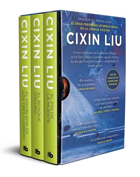 TRILOGÍA DE LOS TRES CUERPOS (ESTUCHE CON: EL PROBLEMA DE LOS TRES CUERPOS | EL | 9788413146928 | LIU, CIXIN | Llibreria La Gralla | Librería online de Granollers