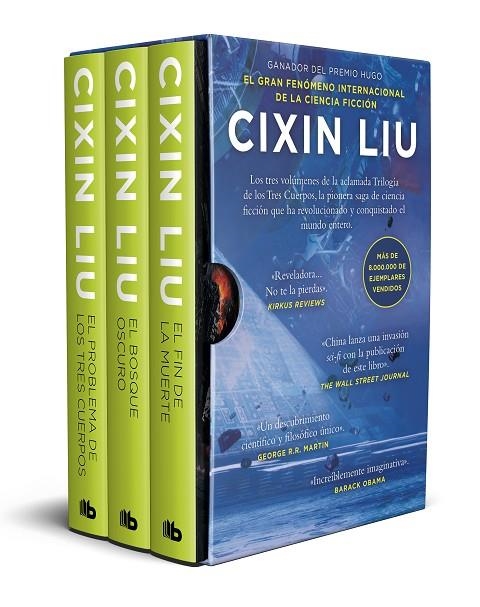 TRILOGÍA DE LOS TRES CUERPOS (ESTUCHE CON: EL PROBLEMA DE LOS TRES CUERPOS | EL | 9788413146928 | LIU, CIXIN | Llibreria La Gralla | Llibreria online de Granollers