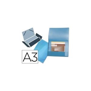 CARPETA A3 GOMES PLASTIC BLAVA | 4710581448028 | 32827 | Llibreria La Gralla | Llibreria online de Granollers