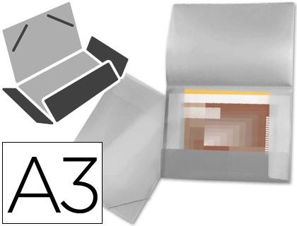 CARPETA A3 GOMES PLASTIC TRANSPARENT | 4710581448042 | 32830 | Llibreria La Gralla | Librería online de Granollers
