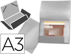 CARPETA A3 GOMES PLASTIC TRANSPARENT | 4710581448042 | 32830 | Llibreria La Gralla | Llibreria online de Granollers
