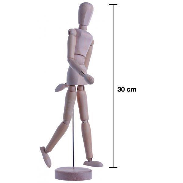 MANIQUI ARTICULAT 30CM DONA | ARTA12204 | 4680007 | Llibreria La Gralla | Llibreria online de Granollers