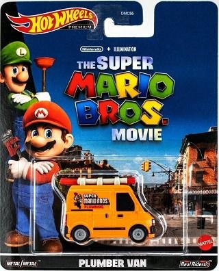 PLUMBER VAN THE SUPER MARIO BROS. MOVIE HOT WHEELS PREMIUM CARS | 1947351000886 | HOT WHEELS | Llibreria La Gralla | Librería online de Granollers