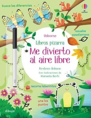 ME DIVIERTO AL AIRE LIBRE LIBRO PIZARRA | 9781805311799 | ROBSON KIRSTEEN | Llibreria La Gralla | Llibreria online de Granollers