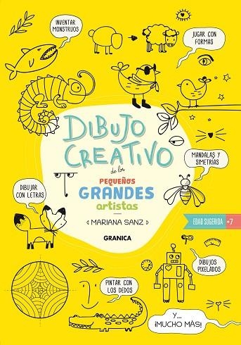 DIBUJO CREATIVO DE LOS PEQUEÑOS GRANDES ARTISTAS | 9789878935492 | SANZ, MARIANA | Llibreria La Gralla | Librería online de Granollers