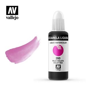 AQUAREL. LÍQUIDA VALLEJO 32ML 260-VERMELL VIOLETA | VAL332606 | 332606 | Llibreria La Gralla | Llibreria online de Granollers