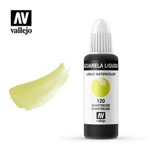 AQUAREL. LÍQUIDA VALLEJO 32ML 120-CHARTREUSE | VAL331203 | 331203 | Llibreria La Gralla | Librería online de Granollers