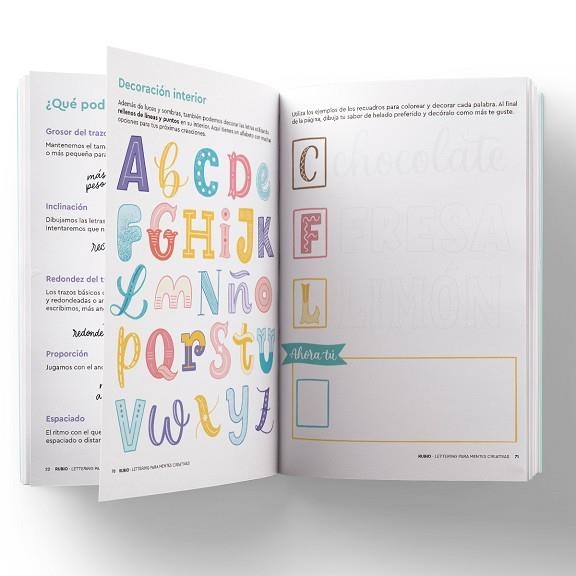 LETTERING PARA MENTES CREATIVAS | 9788417427818 | NÁCHER RODRÍGUEZ, BEATRIZ | Llibreria La Gralla | Librería online de Granollers