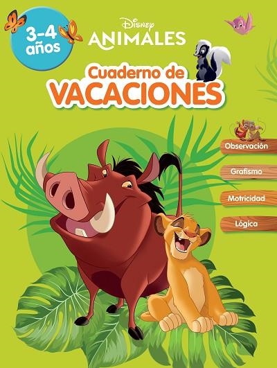CUADERNO DE VACACIONES (3-4 AÑOS) (DISNEY. CUADERNO DE VACACION | 9788418039904 | VVAA | Llibreria La Gralla | Llibreria online de Granollers
