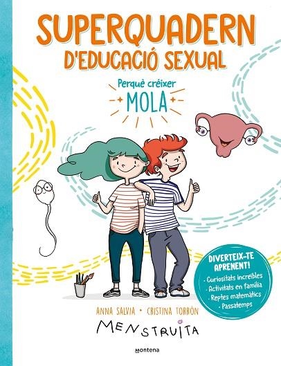 SUPERQUADERN D'EDUCACIÓ SEXUAL | 9788419501172 | TORRÓN (MENSTRUITA), CRISTINA;  SALVIA, ANNA | Llibreria La Gralla | Librería online de Granollers