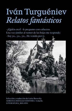 RELATOS FANTÁSTICOS | 9788419208538 | TURGUÉNIEV, IVÁN | Llibreria La Gralla | Llibreria online de Granollers