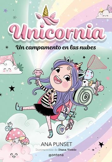 UNICORNIA 5 - UN CAMPAMENTO EN LAS NUBES, UN  UNICORNIA 5 | 9788419421418 | PUNSET, ANA | Llibreria La Gralla | Llibreria online de Granollers