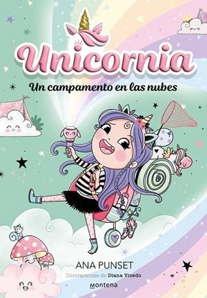 UNICORNIA 5 - UN CAMPAMENTO EN LAS NUBES, UN  UNICORNIA 5 | 9788419421418 | PUNSET, ANA | Llibreria La Gralla | Librería online de Granollers