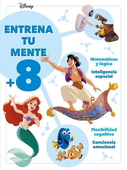 DISNEY. ENTRENA TU MENTE +8 | 9788418939723 | VVAA | Llibreria La Gralla | Librería online de Granollers