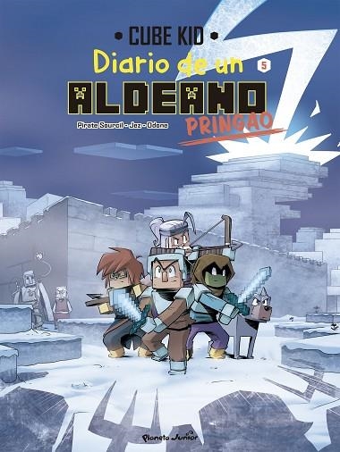 DIARIO DE UN ALDEANO PRINGAO. CÓMIC 5 MINECRAFT | 9788408271826 | CUBE KID | Llibreria La Gralla | Librería online de Granollers
