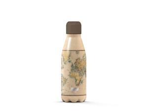 AMPOLLA TERMICA IDRINK 350ML MAPA BEIGE | 8052877048335 | ITOID0308 | Llibreria La Gralla | Librería online de Granollers