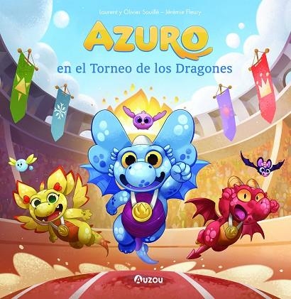 AZURO EN EL TORNEO DE LOS DRAGONES | 9791039530651 | SOUILLÉ, LAURENT Y OLIVIER | Llibreria La Gralla | Librería online de Granollers