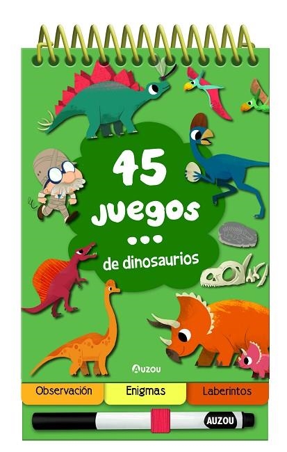 45 JUEGOS... DE DINOSAURIOS | 9791039522625 | VVAA | Llibreria La Gralla | Librería online de Granollers
