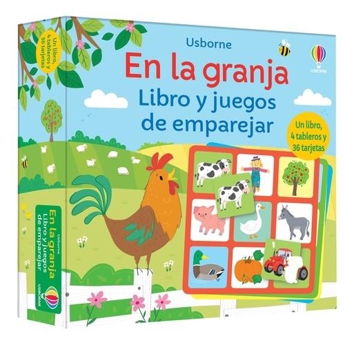 EN LA GRANJA LIBRO Y JUEGOS DE EMPAREJAR | 9781805313830 | NOLAN, KATE | Llibreria La Gralla | Llibreria online de Granollers