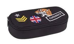 PORTATOT COOLPACK CAMPUS BADGES BLACK | 5907690889944 | 89944CP | Llibreria La Gralla | Llibreria online de Granollers