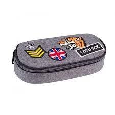 PORTATOT COOLPACK CAMPUS BADGES GREY | 5907690889586 | 89586CP | Llibreria La Gralla | Llibreria online de Granollers