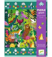 PUZZLE GEGANT DJECO EL BOSC 54 PECES | 3070900071490 | 37149 | Llibreria La Gralla | Librería online de Granollers