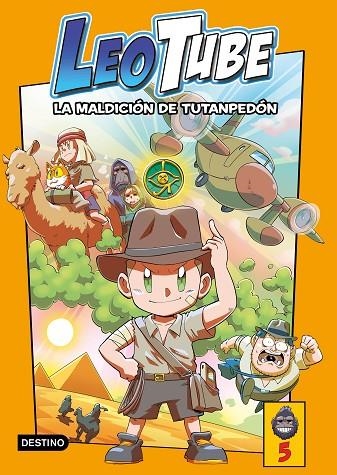 LEOTUBE 5. LA MALDICIÓN DE TUTANPEDÓN | 9788408271925 | LEOTUBE | Llibreria La Gralla | Librería online de Granollers